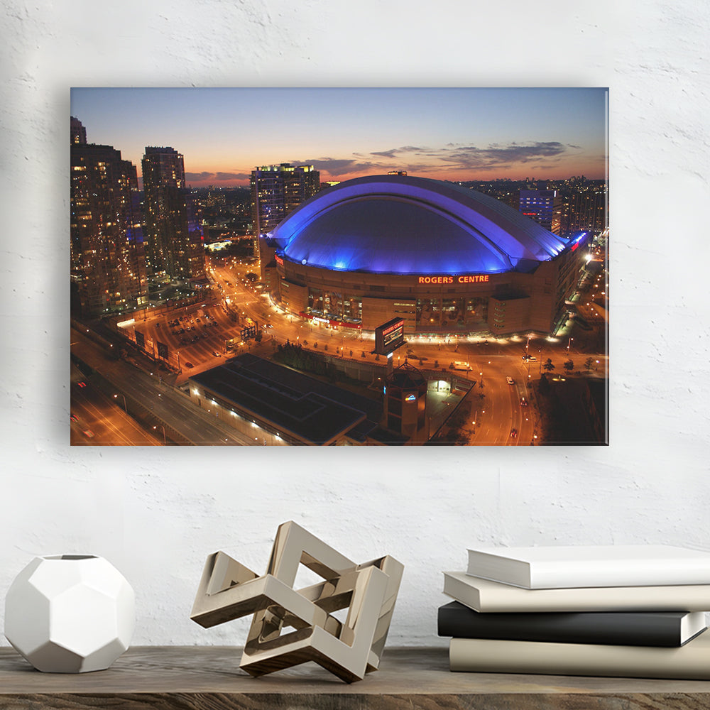 Rogers Center, Stadium Canvas, Sport Art, Gift for him, Man Cave Decor, Art Print, Canvas Print Wall Art