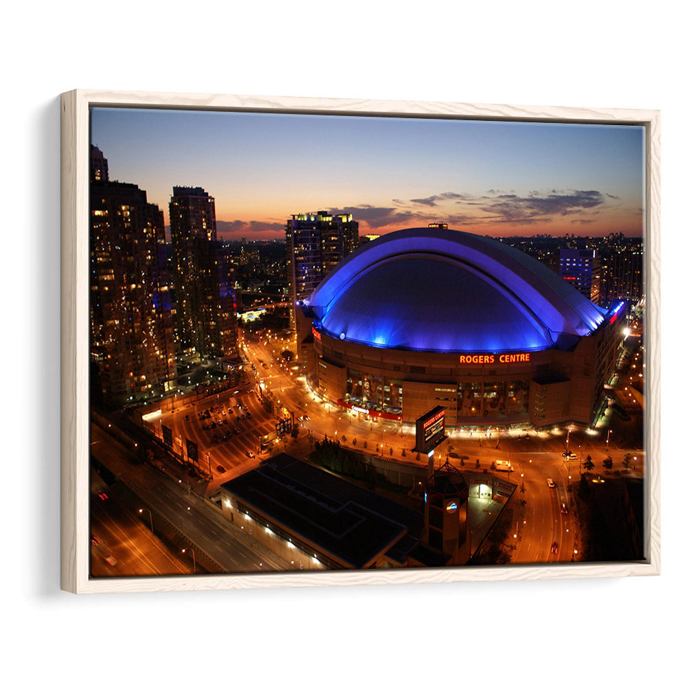 Rogers Center, Stadium Canvas, Sport Art, Framed Canvas Print Wall Art, Floating Frame