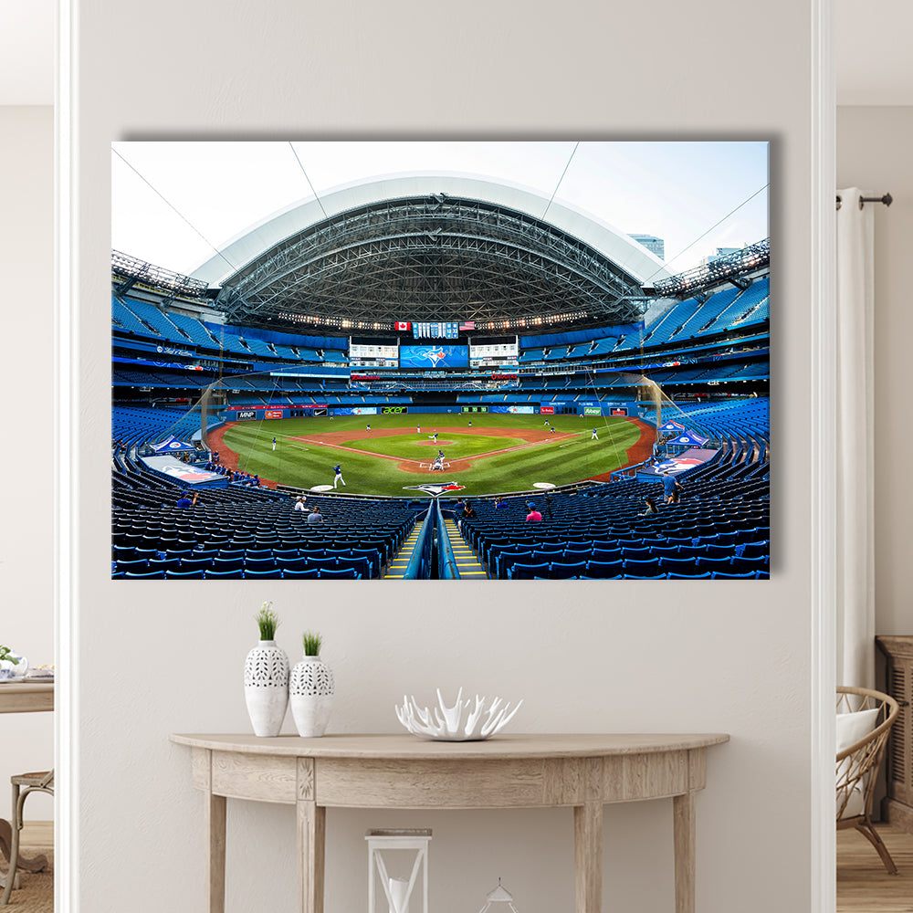 Rogers Centre, Stadium Canvas, Sport Art, Gift for him, Man Cave Decor, Art Print, Canvas Print Wall Art