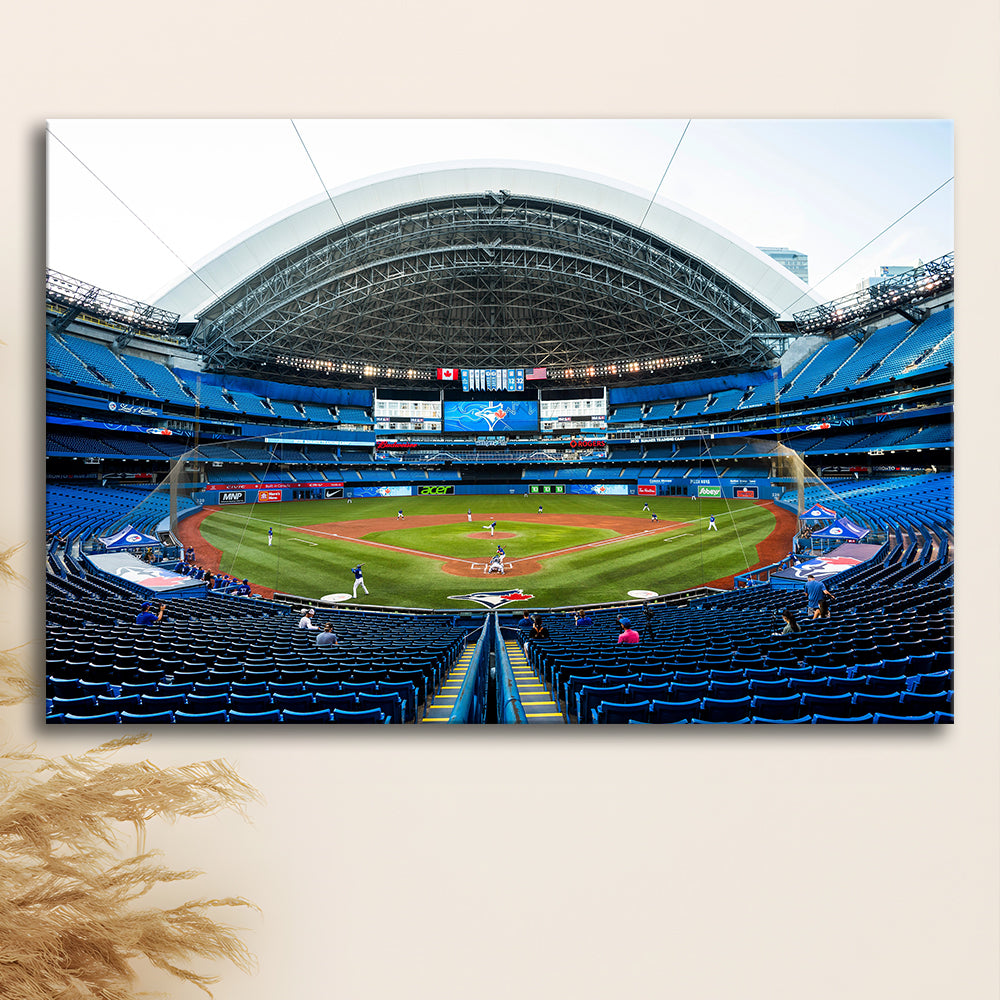 Rogers Centre, Stadium Canvas, Sport Art, Gift for him, Man Cave Decor, Art Print, Canvas Print Wall Art