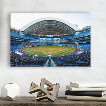 Rogers Centre, Stadium Canvas, Sport Art, Gift for him, Man Cave Decor, Art Print, Canvas Print Wall Art