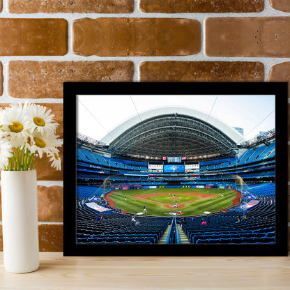 Rogers Centre, Stadium Canvas, Sport Art, Gift for him, Framed Art Print Wall Decor, Picture Framed