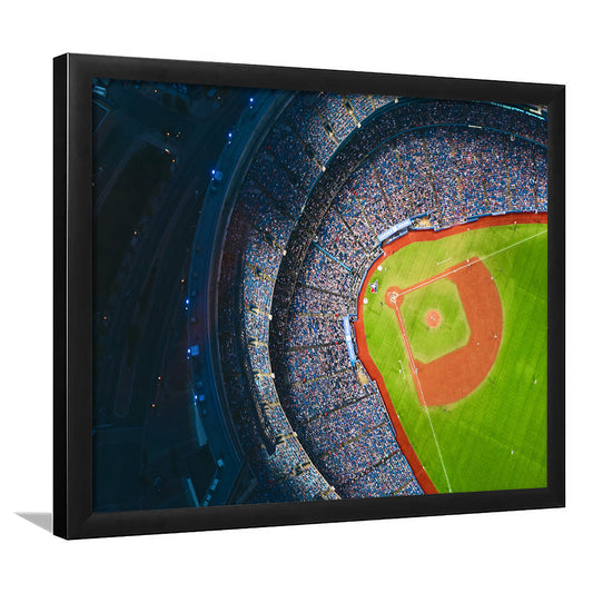 Rogers Centre Stadium, Stadium Canvas, Sport Art, Gift for him, Framed Art Print Wall Decor, Picture Framed