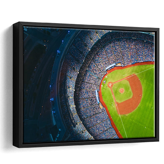 Rogers Centre Stadium, Stadium Canvas, Sport Art, Framed Canvas Print Wall Art, Floating Frame
