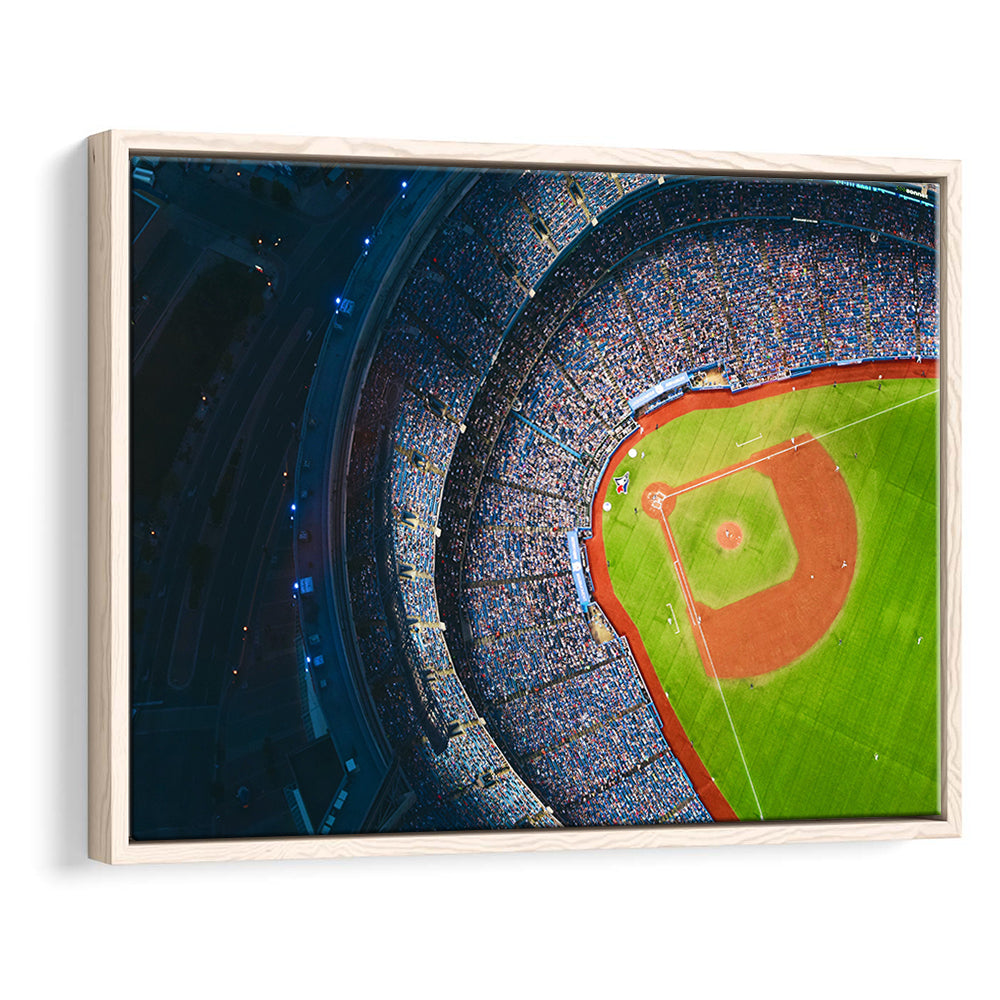 Rogers Centre Stadium, Stadium Canvas, Sport Art, Framed Canvas Print Wall Art, Floating Frame