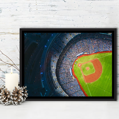 Rogers Centre Stadium, Stadium Canvas, Sport Art, Framed Canvas Print Wall Art, Floating Frame