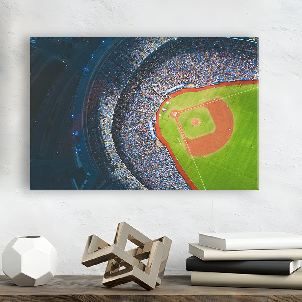 Rogers Centre Stadium, Stadium Canvas, Sport Art, Gift for him, Man Cave Decor, Art Print, Canvas Print Wall Art