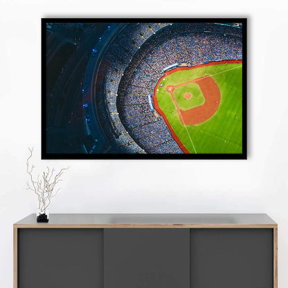 Rogers Centre Stadium, Stadium Canvas, Sport Art, Gift for him, Framed Art Print Wall Decor, Picture Framed