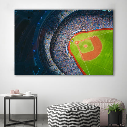 Rogers Centre Stadium, Stadium Canvas, Sport Art, Gift for him, Man Cave Decor, Art Print, Canvas Print Wall Art