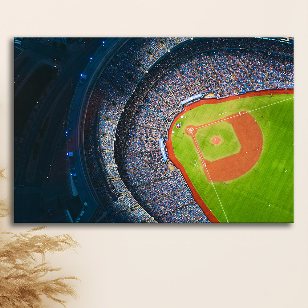 Rogers Centre Stadium, Stadium Canvas, Sport Art, Gift for him, Man Cave Decor, Art Print, Canvas Print Wall Art