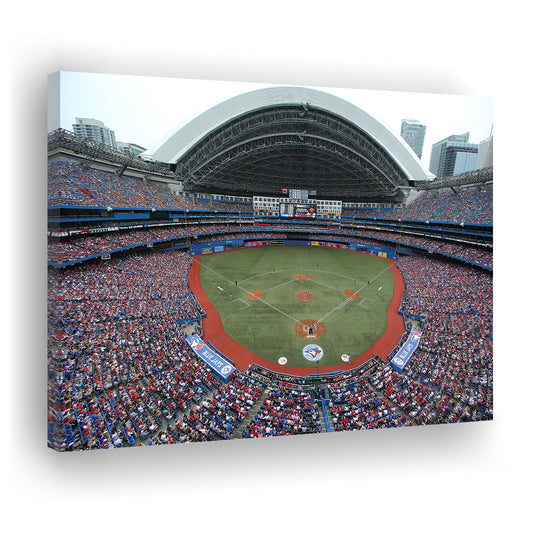 Rogers Centre in Canada, Stadium Canvas, Sport Art, Gift for him, Man Cave Decor, Art Print, Canvas Print Wall Art