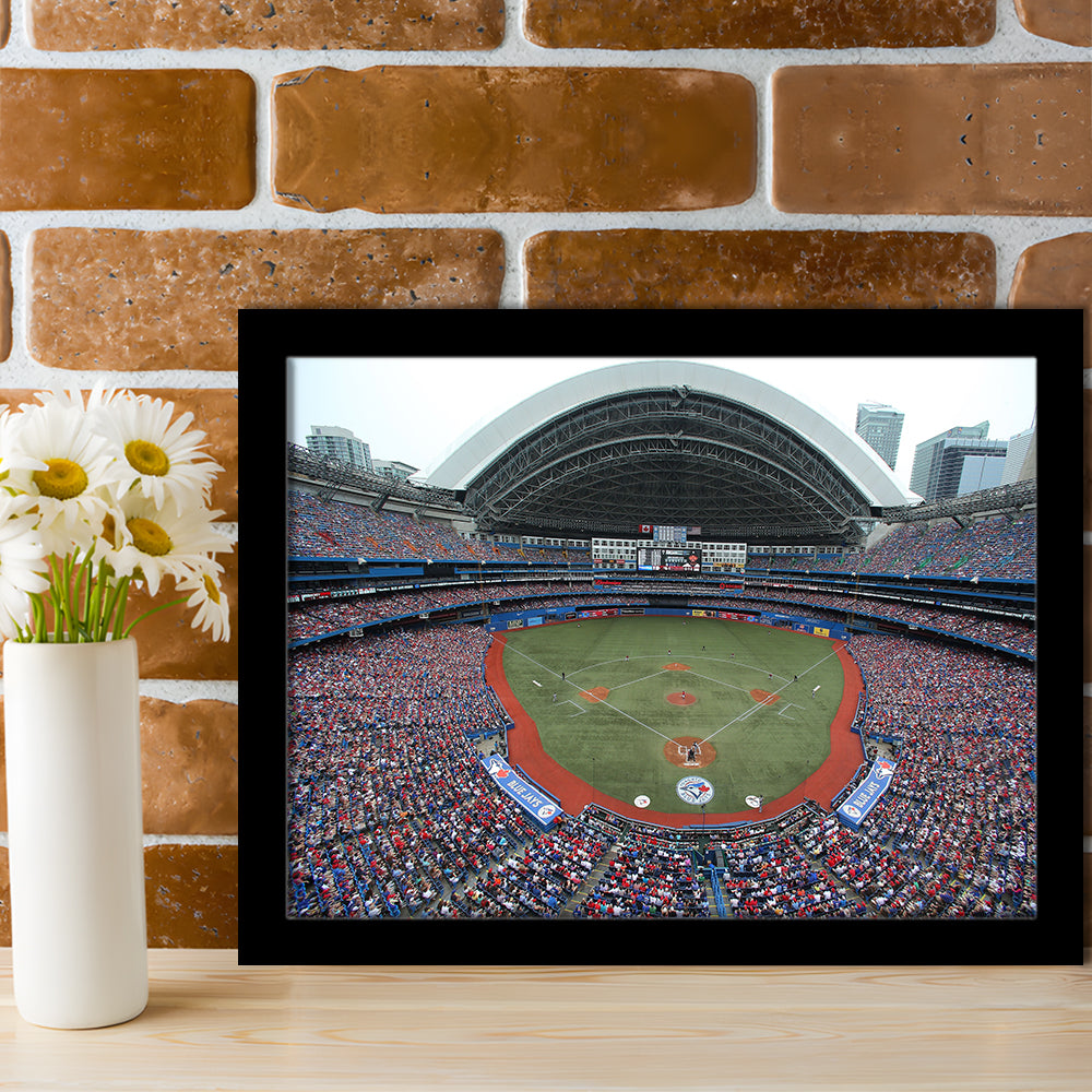 Rogers Centre in Canada, Stadium Canvas, Sport Art, Gift for him, Framed Art Print Wall Decor, Picture Framed