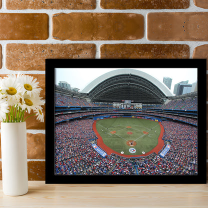 Rogers Centre in Canada, Stadium Canvas, Sport Art, Gift for him, Framed Art Print Wall Decor, Picture Framed