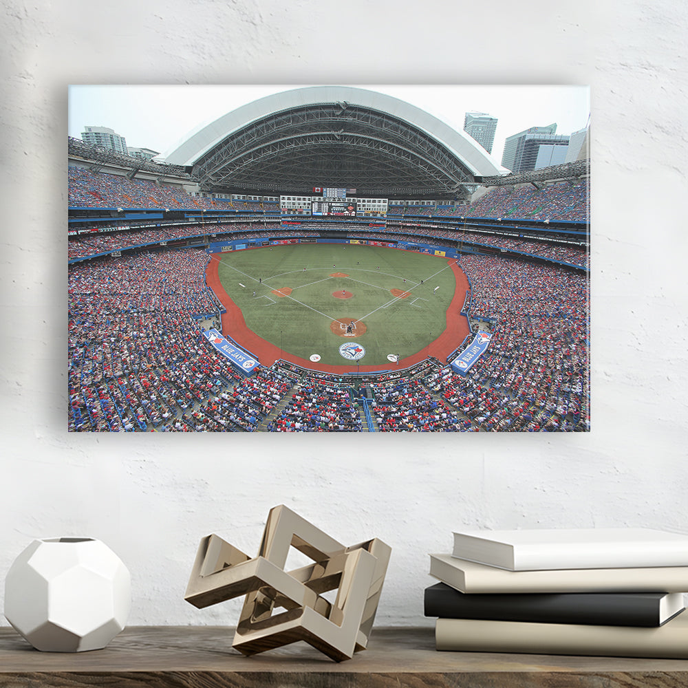 Rogers Centre in Canada, Stadium Canvas, Sport Art, Gift for him, Man Cave Decor, Art Print, Canvas Print Wall Art