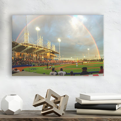 Ron Tonkin Field, Stadium Canvas, Sport Art, Gift for him, Man Cave Decor, Art Print, Canvas Print Wall Art