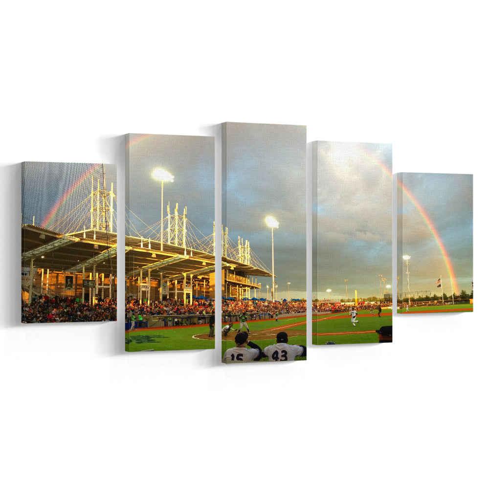 Ron Tonkin Field, Stadium Canvas, Sport Art, Gift for him, 5 Panel, Large Canvas, Canvas Print Wall Art