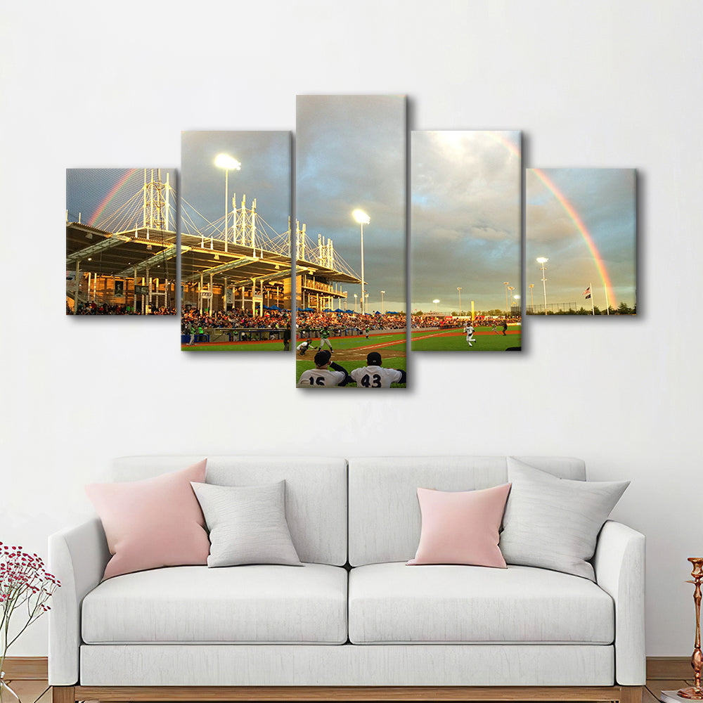 Ron Tonkin Field, Stadium Canvas, Sport Art, Gift for him, 5 Panel, Large Canvas, Canvas Print Wall Art