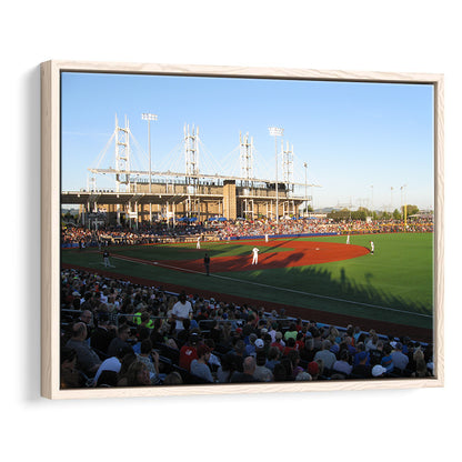 Ron Tonkin Field Stadium, Stadium Canvas, Sport Art, Framed Canvas Print Wall Art, Floating Frame