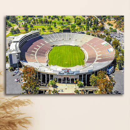 Rose Bowl, Stadium Canvas, Sport Art, Gift for him, Man Cave Decor, Art Print, Canvas Print Wall Art