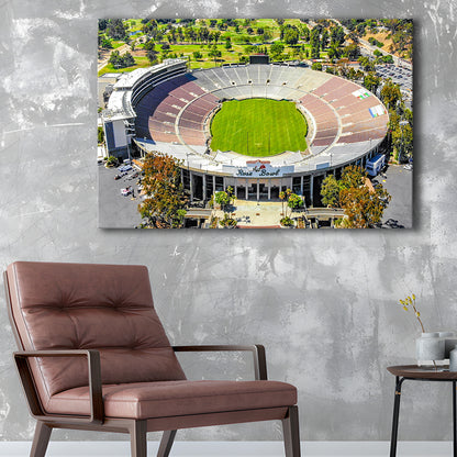 Rose Bowl, Stadium Canvas, Sport Art, Gift for him, Man Cave Decor, Art Print, Canvas Print Wall Art