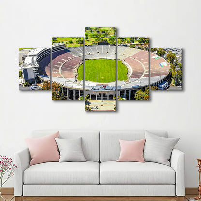Rose Bowl, Stadium Canvas, Sport Art, Gift for him, 5 Panel, Large Canvas, Canvas Print Wall Art