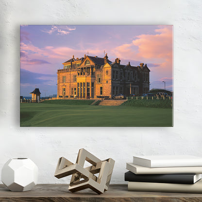Royal & Ancient Golf, 18Th Green Of The Old Course, St Andrews, Scotland, Golf Art Print