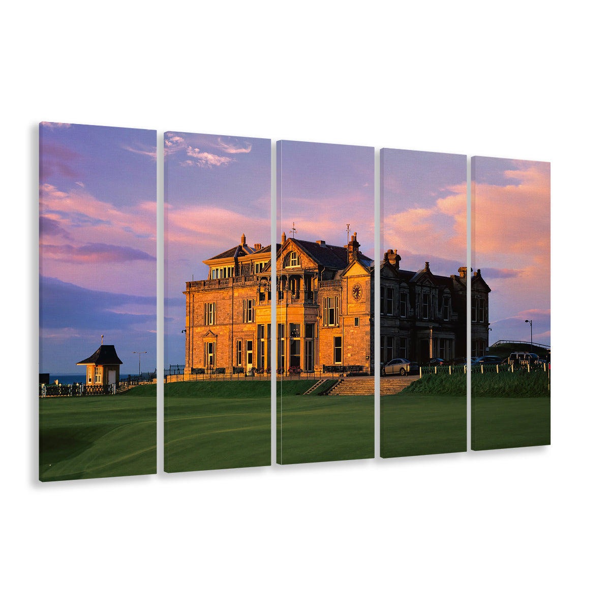 Royal & Ancient Golf, 18Th Green Of The Old Course, St Andrews, Scotland, Extra Large Canvas Print Wall Art