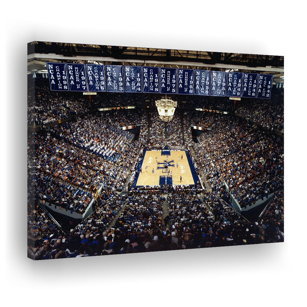 Rupp Arena, Stadium Canvas, Sport Art, Gift for him, Man Cave Decor, Art Print, Canvas Print Wall Art