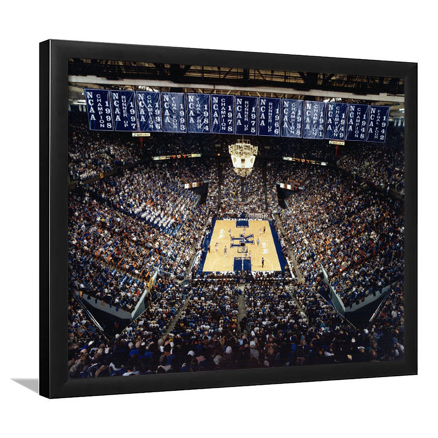 Rupp Arena, Stadium Canvas, Sport Art, Gift for him, Framed Art Print Wall Decor, Picture Framed