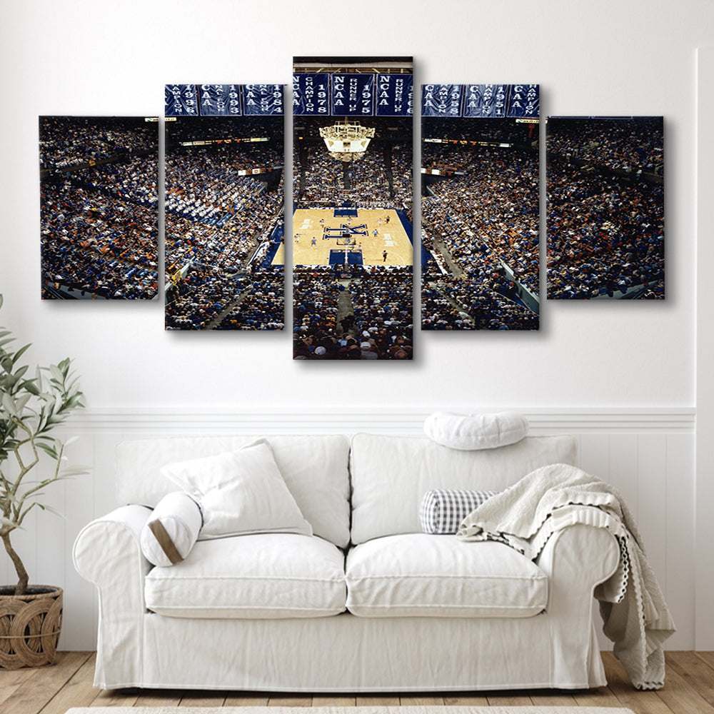 Rupp Arena, Stadium Canvas, Sport Art, Gift for him, 5 Panel, Large Canvas, Canvas Print Wall Art