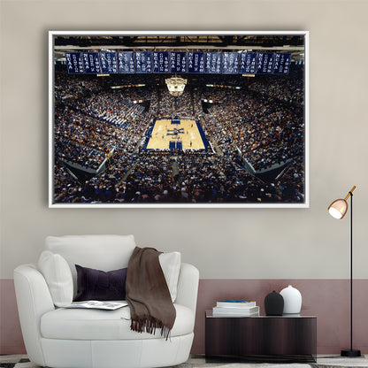 Rupp Arena, Stadium Canvas, Sport Art, Framed Canvas Print Wall Art, Floating Frame