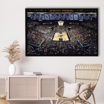 Rupp Arena, Stadium Canvas, Sport Art, Framed Canvas Print Wall Art, Floating Frame