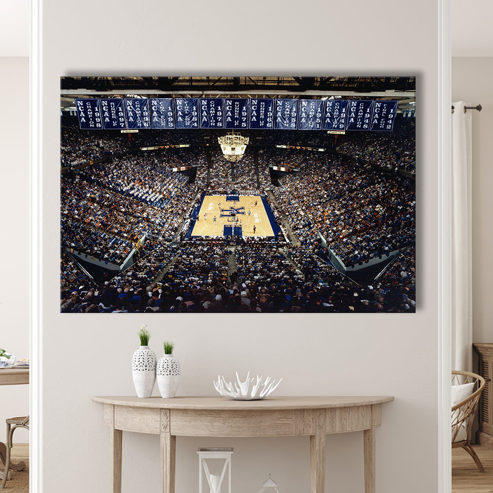 Rupp Arena, Stadium Canvas, Sport Art, Gift for him, Man Cave Decor, Art Print, Canvas Print Wall Art