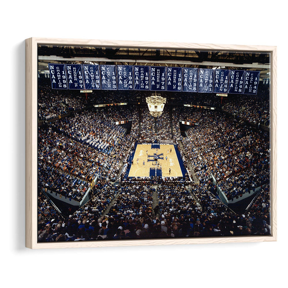 Rupp Arena, Stadium Canvas, Sport Art, Framed Canvas Print Wall Art, Floating Frame