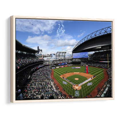 Safeco Field Seattle, Stadium Canvas, Sport Art, Fan Gifts, Framed Canvas Print Wall Art, Floating Frame