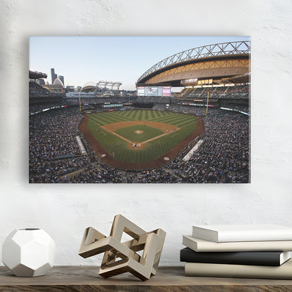 Safeco Field Seattle, Stadium Canvas, Sport Art, Gift for him, Man Cave Decor, Art Print, Canvas Print Wall Art