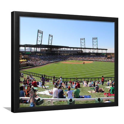 Salt River Fields Stadium, Stadium Canvas, Sport Art, Gift for him, Framed Art Print Wall Decor, Picture Framed
