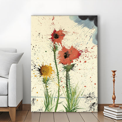 Salvador Dali Spring Explosive 1965 Print, Salvador Dali Exhibition, Dali Exhibition Print, Canvas Print, Canvas Decor