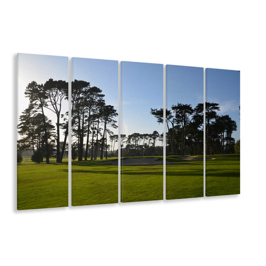 San Francisco GC Courses Beauty, Golf Art Print, Extra Large Canvas Print Wall Art