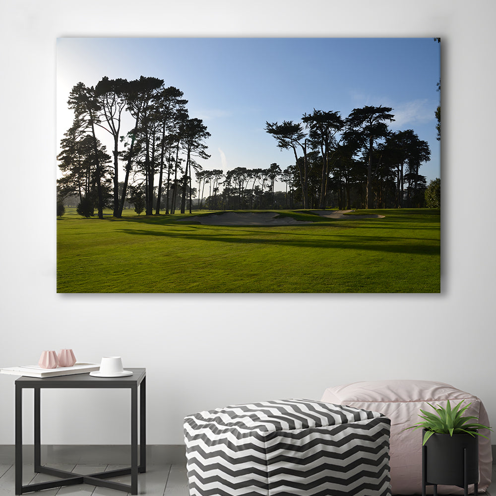 San Francisco GC Courses Beauty, Golf Art Print,Gifts Golf Lover