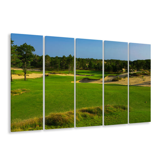 Sand Valley Golf Resort, Mammoth Dunes Course Hole 16, Nekoosa, Wisconsin, Extra Large Canvas Print Wall Art