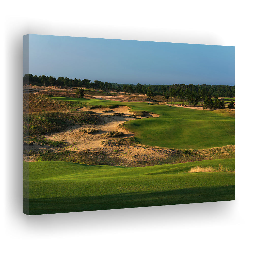Sand Valley Golf Resort, Sand Valley Course Hole 01, Nekoosa, Wisconsin