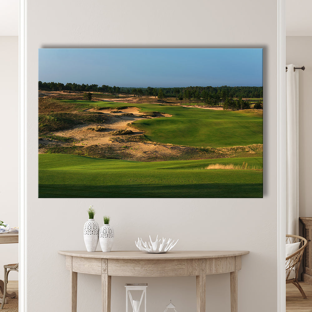 Sand Valley Golf Resort, Sand Valley Course Hole 01, Nekoosa, Wisconsin