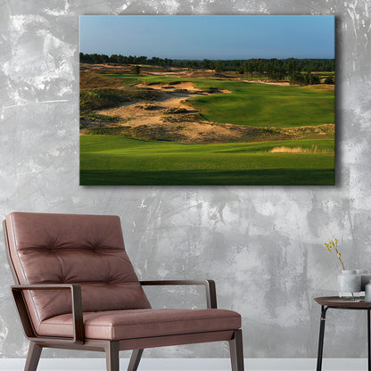 Sand Valley Golf Resort, Sand Valley Course Hole 01, Nekoosa, Wisconsin