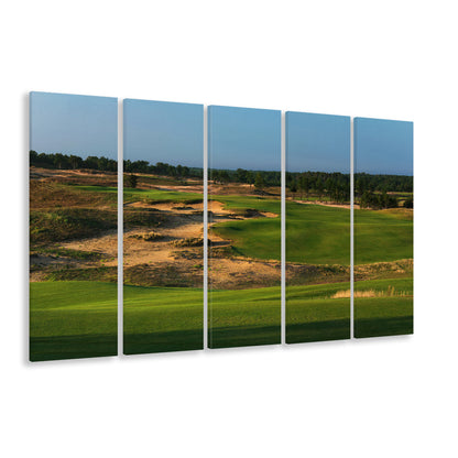 Sand Valley Golf Resort, Sand Valley Course Hole 01, Nekoosa, Wisconsin, Extra Large Canvas Print Wall Art
