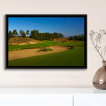 Sand Valley Golf Resort, Sand Valley Course Hole 07, Nekoosa, Wisconsin, Framed Canvas Print Wall Art