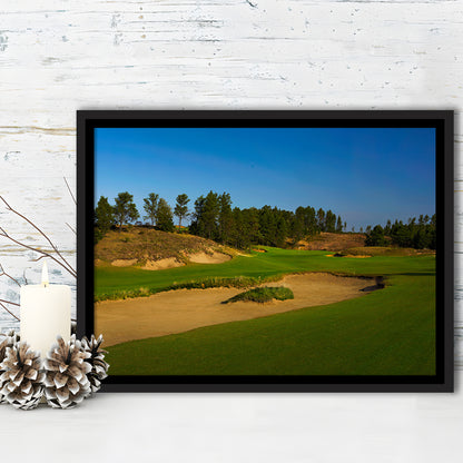 Sand Valley Golf Resort, Sand Valley Course Hole 07, Nekoosa, Wisconsin, Framed Canvas Print Wall Art
