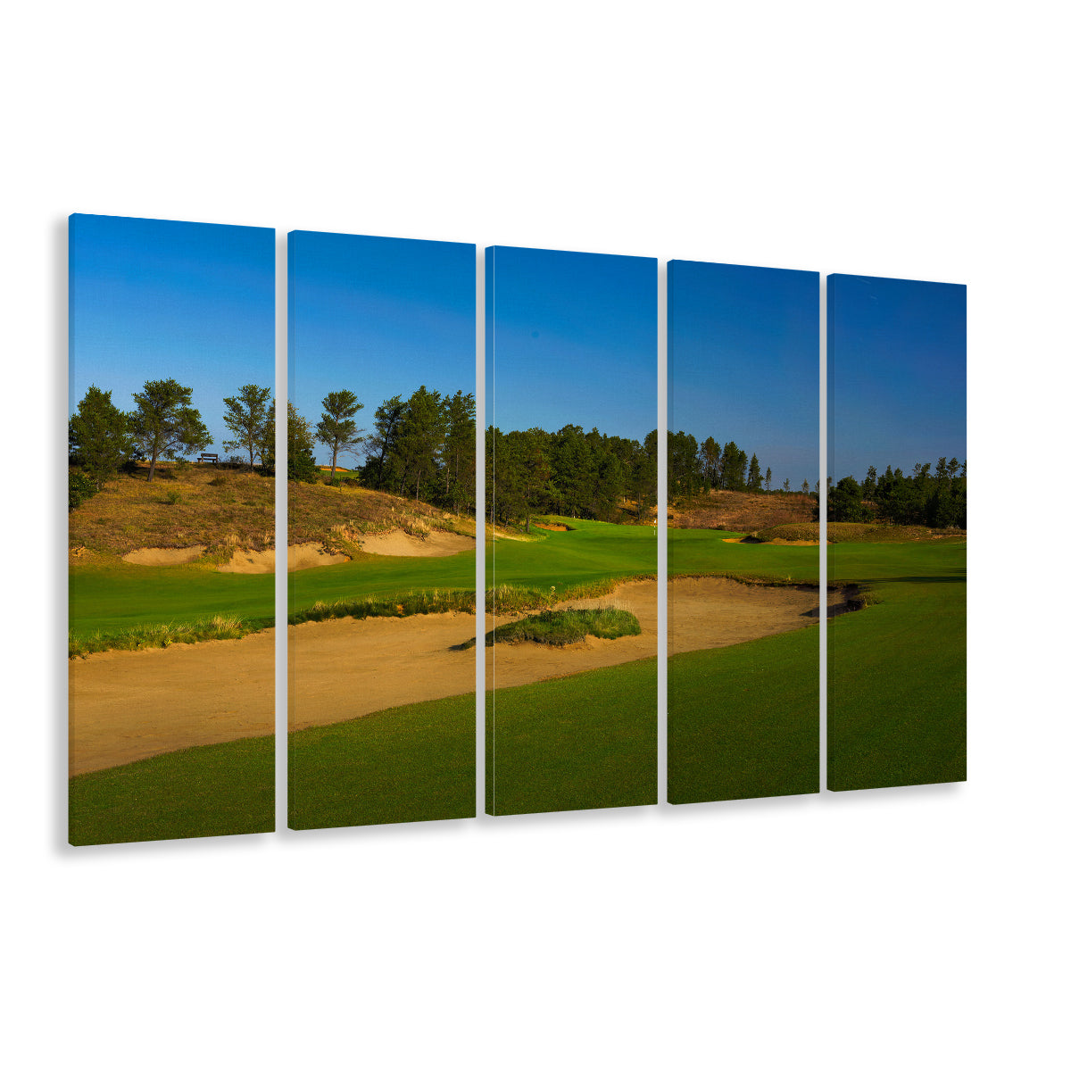 Sand Valley Golf Resort, Sand Valley Course Hole 07, Nekoosa, Wisconsin, Extra Large Canvas Print Wall Art