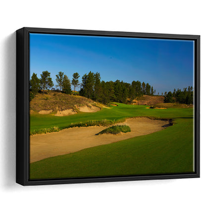 Sand Valley Golf Resort, Sand Valley Course Hole 07, Nekoosa, Wisconsin, Framed Canvas Print Wall Art