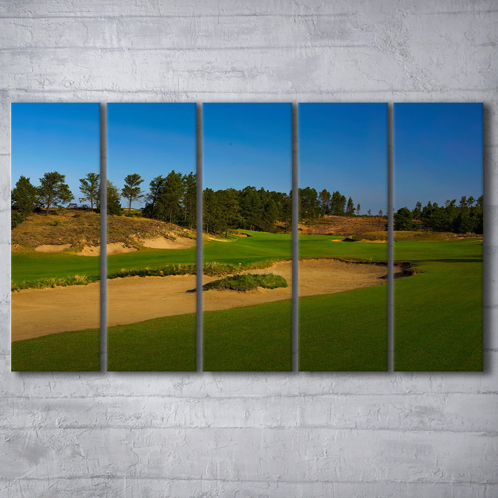 Sand Valley Golf Resort, Sand Valley Course Hole 07, Nekoosa, Wisconsin, Extra Large Canvas Print Wall Art